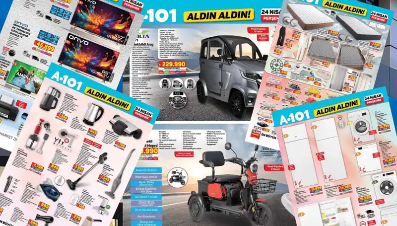 A101 24 Nisan'da Perde, Halı ve Elektronik Mutfak Ürünleri İle Alışverişi Şenlendiriyor