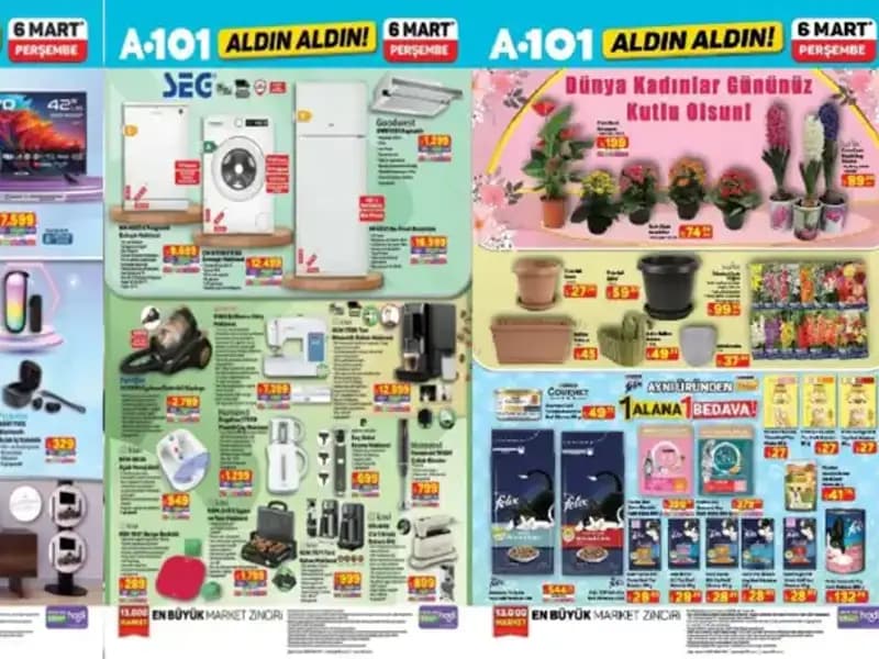 A101 6 Mart Aktüel Ürünler Kataloğu: Kaçırılmayacak Fırsatlar Sizi Bekliyor!