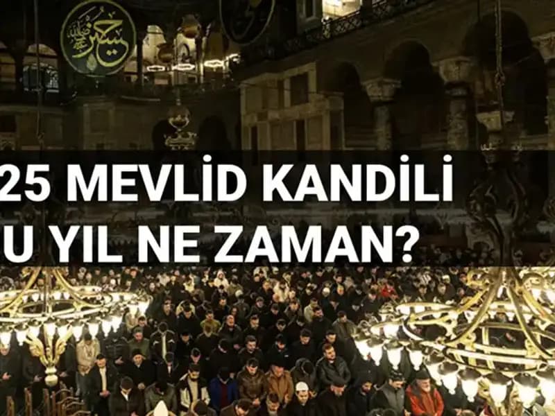 2025 Mevlid Kandili Ne Zaman? Diyanet'ten Açıklama Geldi!