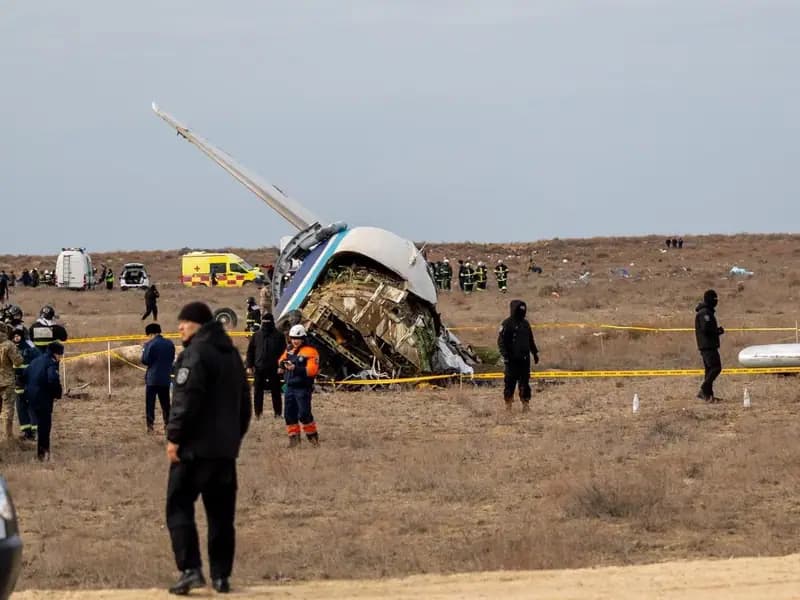 Uçak Kazasını Araştırmak İçin Bakü'ye Gönderilen Heyet Yola Çıktı