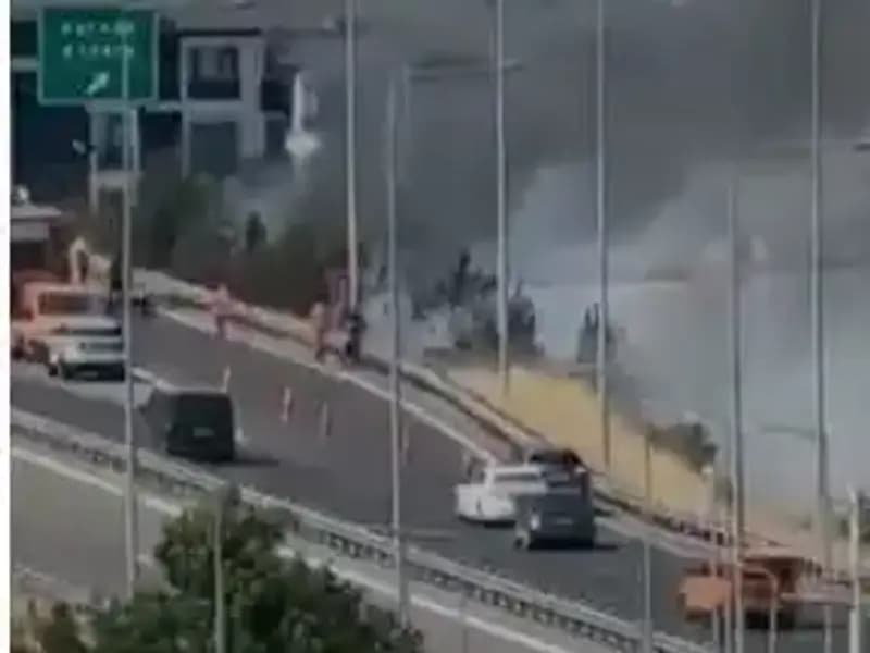 Anadolu Otoyolu’nda Sigara İzmaridi Yangını: Korku Dolu Anlar Yaşandı