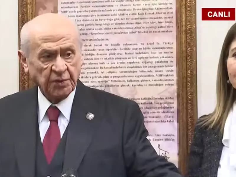 Bahçeli: İzzet Ulvi Yönter'in İstifası Küskünlük Değil