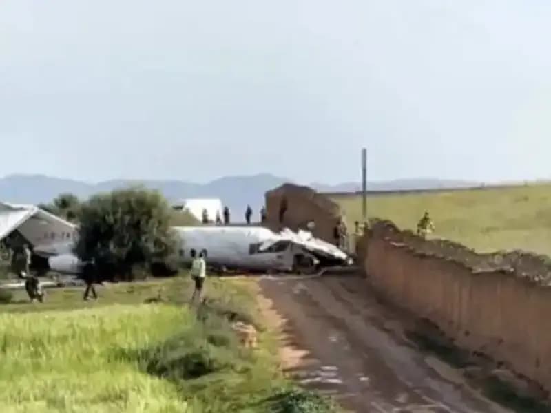 Pistten Çıkan Uçak Duvara Çarptı: Korkutan Kaza Detayları Ortaya Çıktı