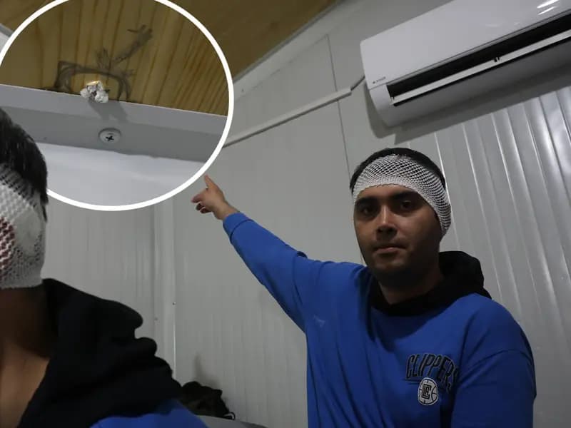 Hatay'da Güvenlik Görevlisi Yorgun Mermiyle Hayatını Kaybetmekten Döndü