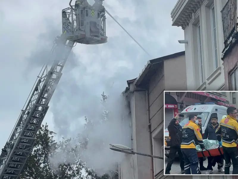 Fatih'te Yangın: Bir Can Kaybı, 5 Yaralı Hastanede