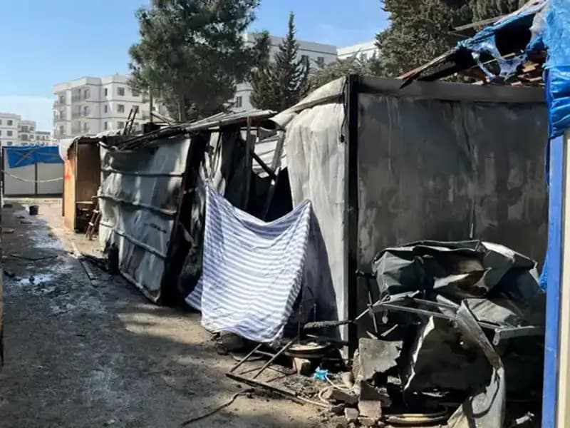 İşçilerin Kaldığı Konteynerde Yangın: Son Durum ve Olası Nedenler