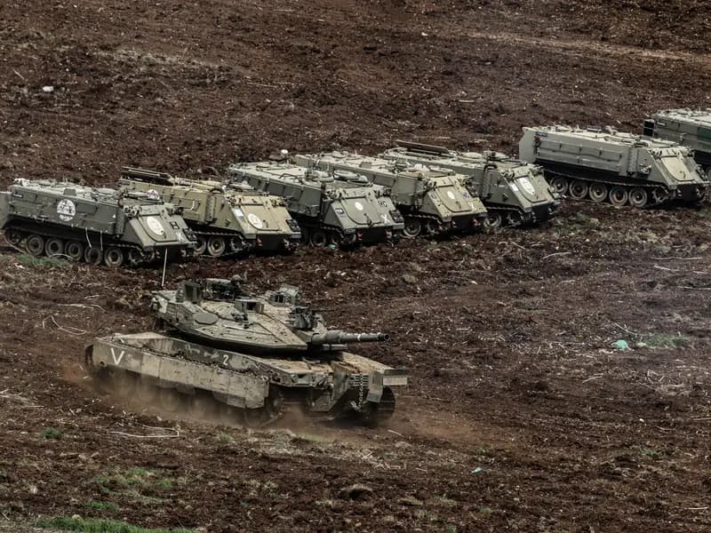 İsrail Ordusu, Lübnan'da Hizbullah Mevzilerine Kara Operasyonu Başlattı