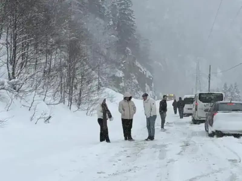 Trabzon’da Beklenmedik Çığ Düşmesi: Karayolu Ulaşımı Kesildi