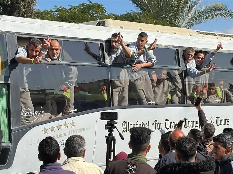 183 Filistinli Rehine Özgürlüğüne Kavuştu