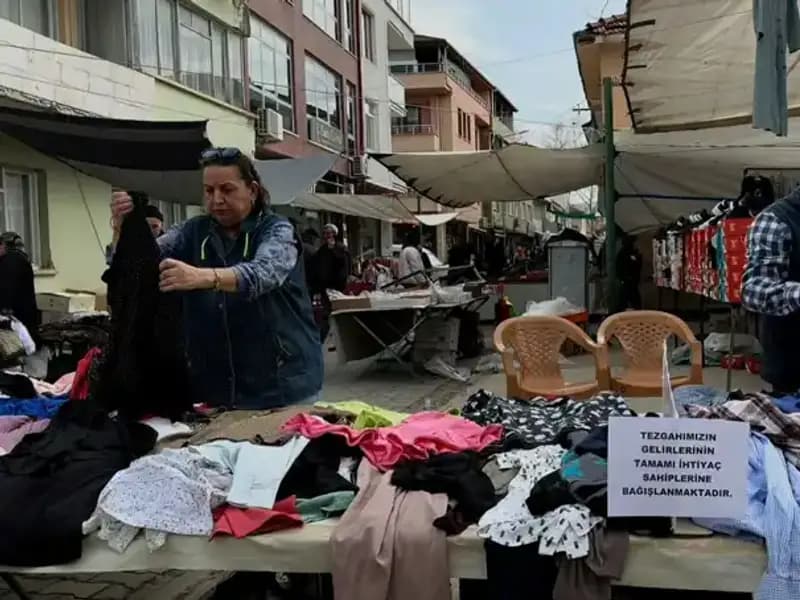 İhtiyaç Sahiplerine Ücretsiz Yardım: Pazarda "İyilik Tezgahı" Projesi