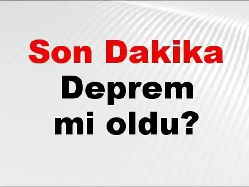 Denizli'de Son Dakika Deprem Gerçekleşti: Detaylar ve Gelişmeler