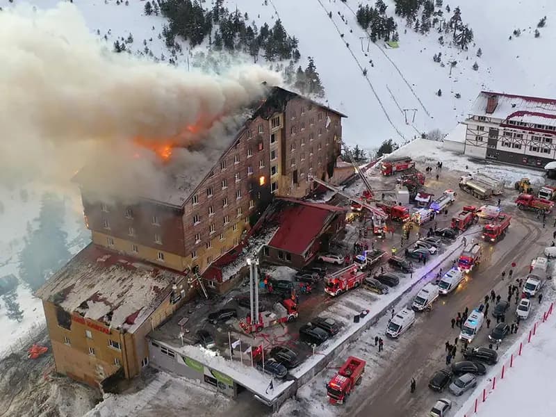 Bolu'da Otel Yangını: 66 Kişi Hayatını Kaybetti, 51 Kişi Yaralandı