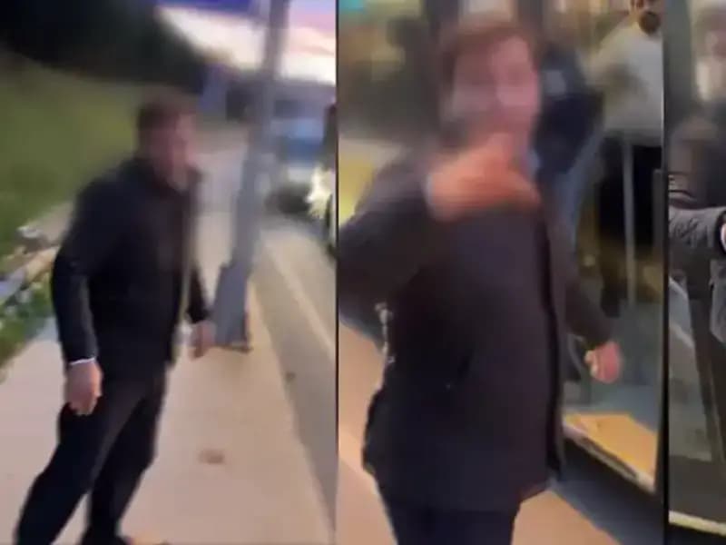 İETT Şoförü Yolcunun Üzerine Yürüdü: Saldırı Anı Güvenlik Kamerasında!
