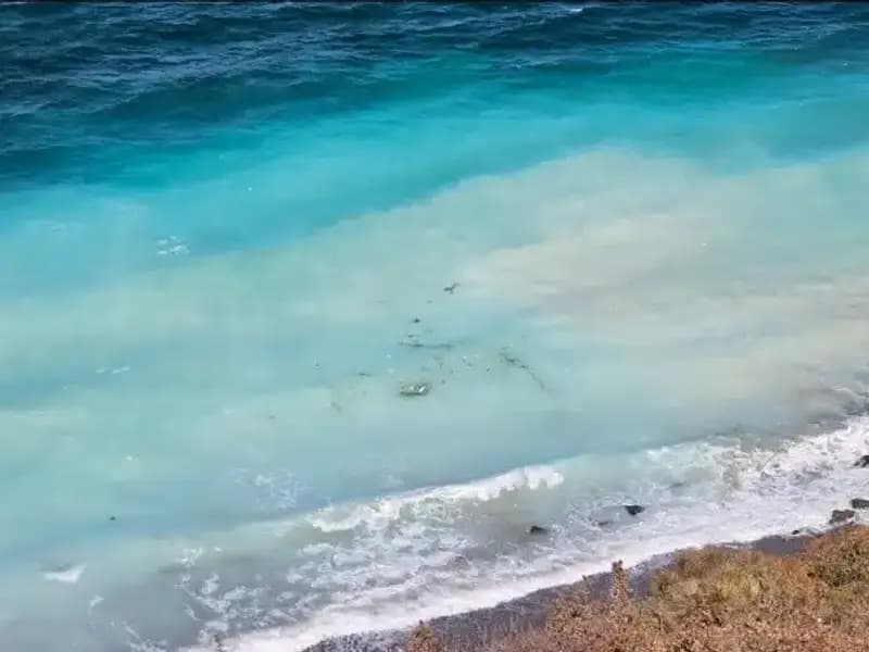 Beyaz Tehlike: ŞLAM Atığı 2 Kilometre Kıyıyı Kapladı, Tehlike Büyüyor!