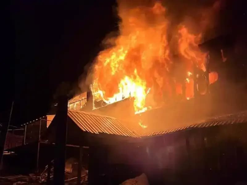 Uludağ'da Denetim Sonrası Kapatılan Otelde Yangın Paniği!