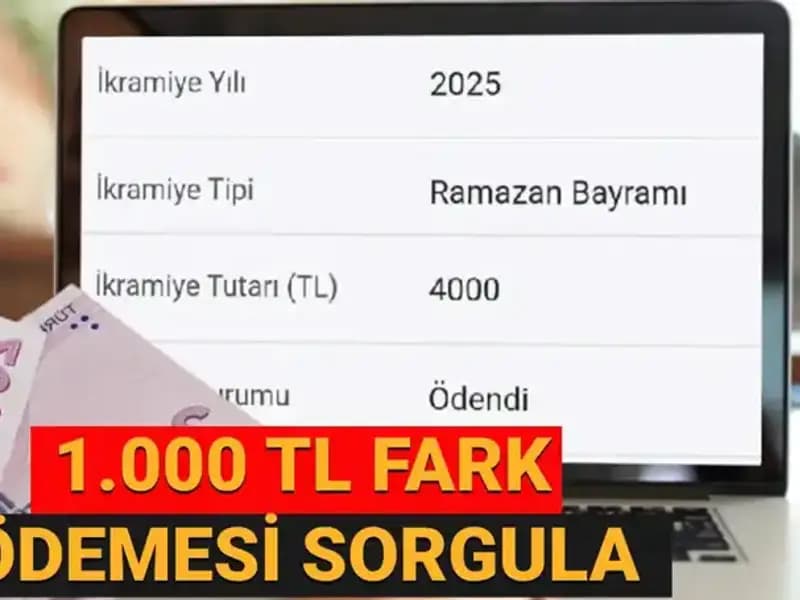 Emekli Bayram İkramiyesi Fark Ödemeleri Yattı mı? İşte Sorgulama Detayları