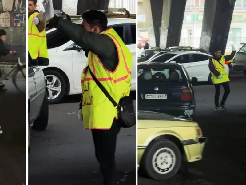 Suriye'de Gönüllü Trafiği Yöneten Kahramanlar