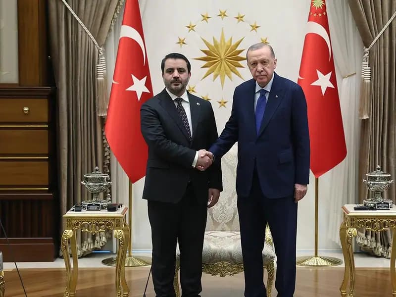 Cumhurbaşkanı Erdoğan, Suriye Dışişleri Bakanı Şeybani'yi Kabul Etti