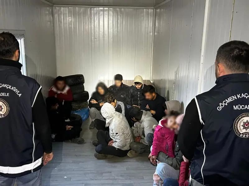 Düzensiz Göçle Mücadelede 1626 Düzensiz Göçmen Yakalandı