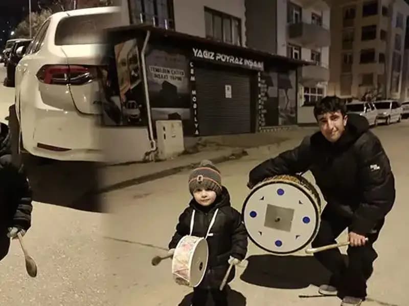 Türkiye'nin En Küçük Ramazan Davulcusu: Gelenekleri Canlandıran Minik Yetenek