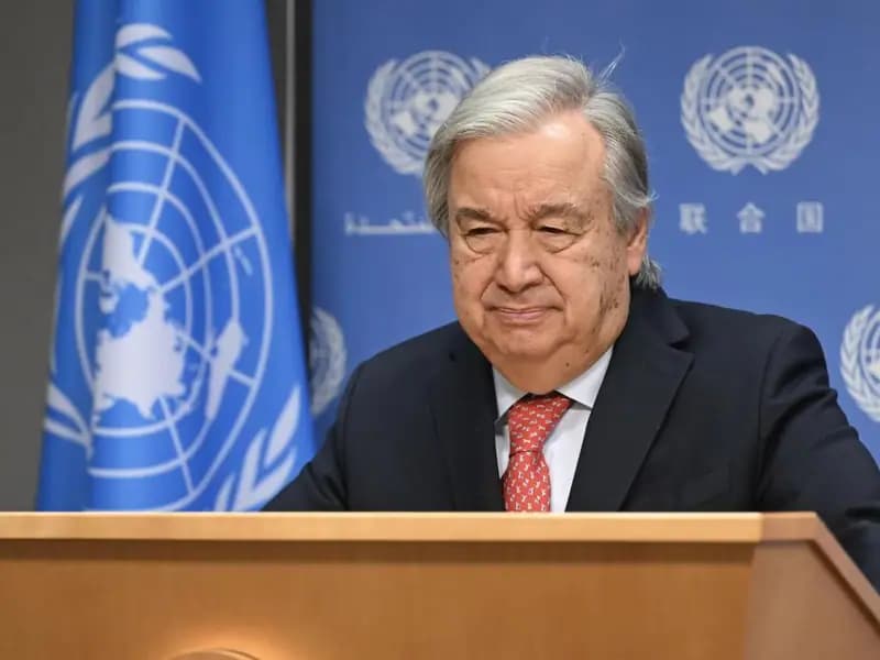 Guterres'ten Suriye'ye İlişkin Açıklama