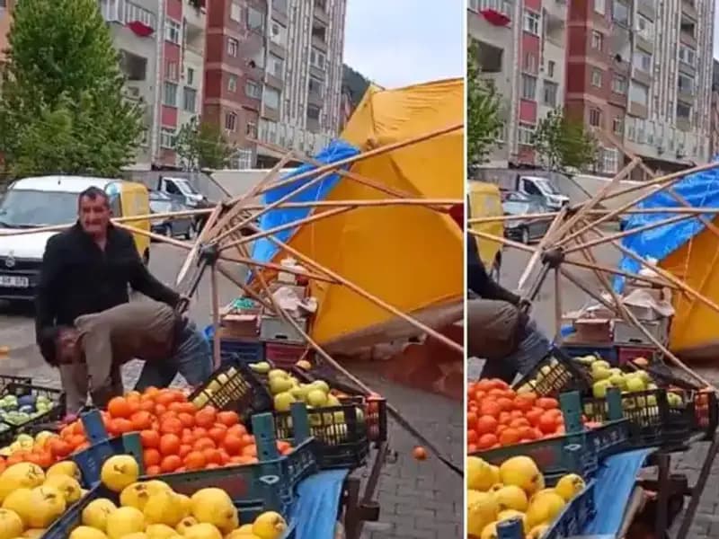 Artvin'de Şiddetli Fırtına, Hayatı Olumsuz Etkiledi