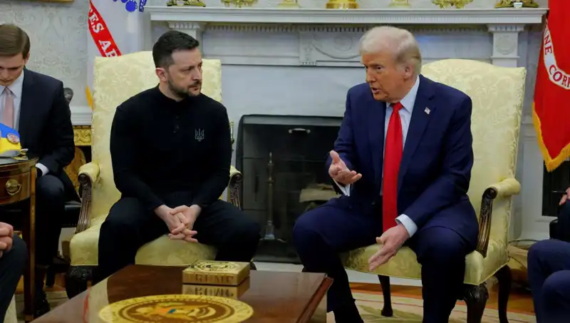 Trump ve Zelenski Dünyayı Sarsan Kritik Görüşmeyi Gerçekleştirdi