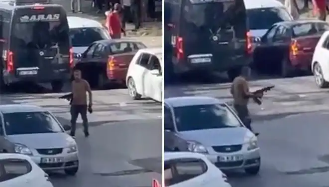 Başakşehir'de Pompalı Tüfekle Sokakları Korku İçinde Bırakan Olay