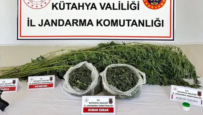 Kütahya’da Uyuşturucu Operasyonu: Bir Şahıs Suçüstü Yakalandı