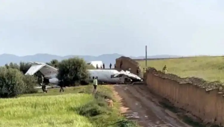Pistten Çıkan Uçak Duvara Çarptı: Korkutan Kaza Detayları Ortaya Çıktı