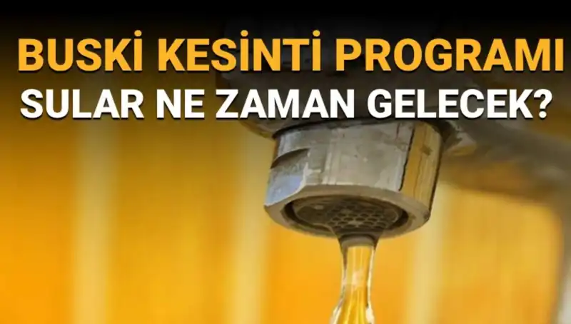 Bursa Nilüfer'de Su Kesintisi Hakkında Bilmeniz Gerekenler