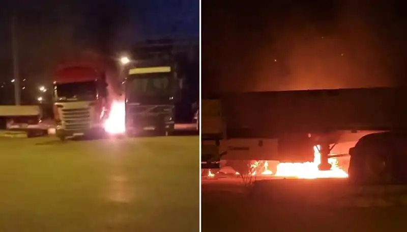 Park Halindeki Tırların Yangını: Sözde Protesto Mücadelesi mi?