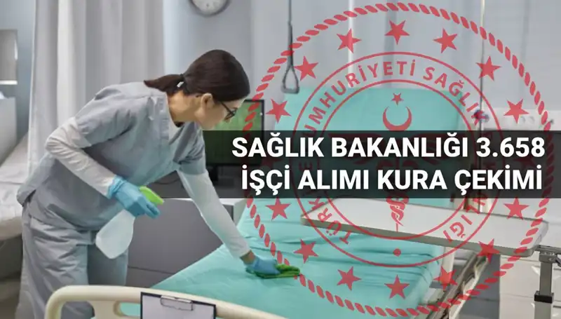 Sağlık Bakanlığı 2025 İşçi Alımı Kura Takvimi Açıklandı: 3.658 Şanslı Aday Belirlendi
