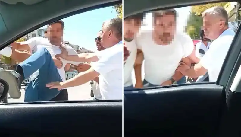 Dehşet Anları: Dolmuş Şoförü Trafikte Nasıl Korku Saldı?