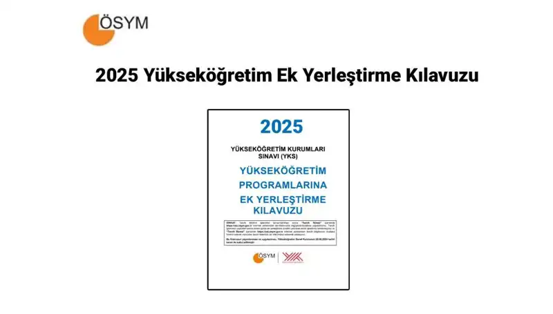 2025 Yükseköğretim Ek Yerleştirme Kılavuzu: ÖSYM'nin Beklenen Tarihleri