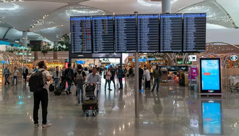 Dünyanın En Yoğun Havalimanları Açıklandı: İstanbul'un Sırası Ne?