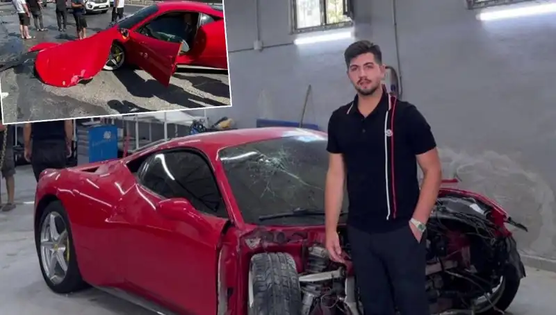 Felaketle Sonuçlanan Lüks Araç: 15 Milyonluk Ferrari'nin Trajik Hikayesi